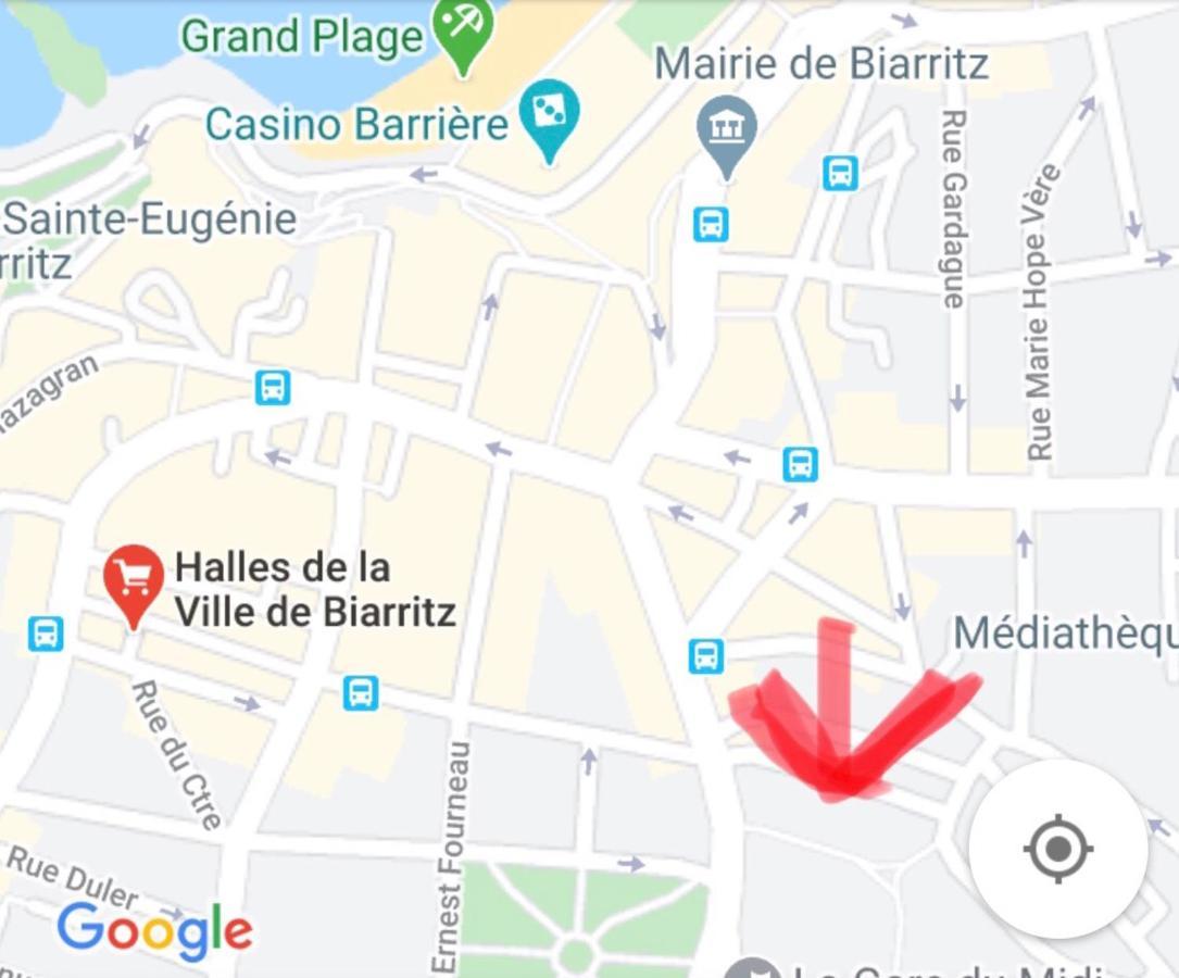 Charmant T2 Biarritz Centre Eksteriør bilde